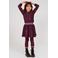 Jubel longsleeve met pailletten - bordeauxrood