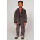 Sturdy corduroy overshirt Mountain top antraciet