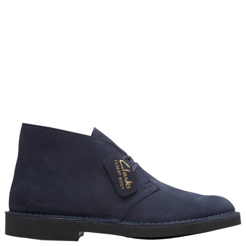 Clarks O Desert bt Evo suède veterboots donkerblauw