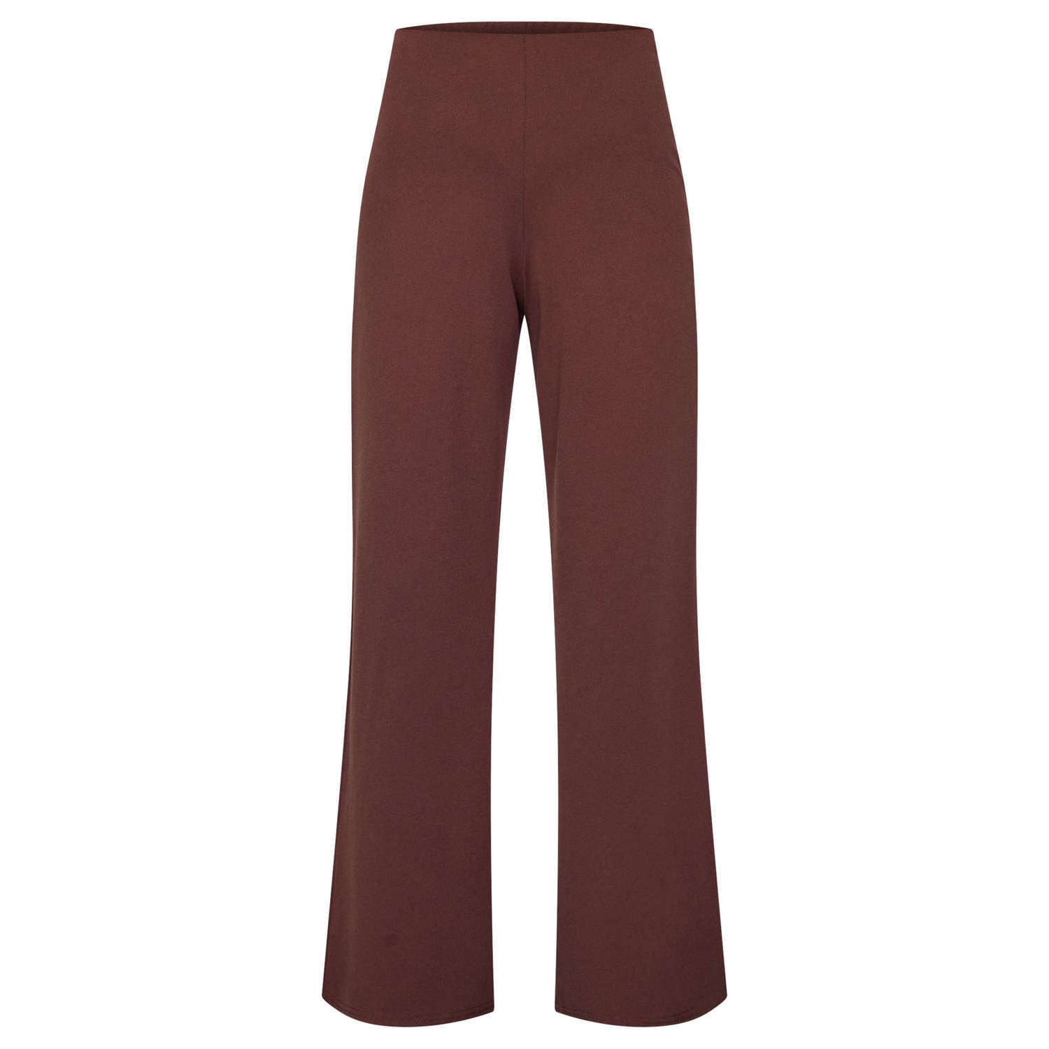 SisterS Point high waist wide leg palazzo broek bruin