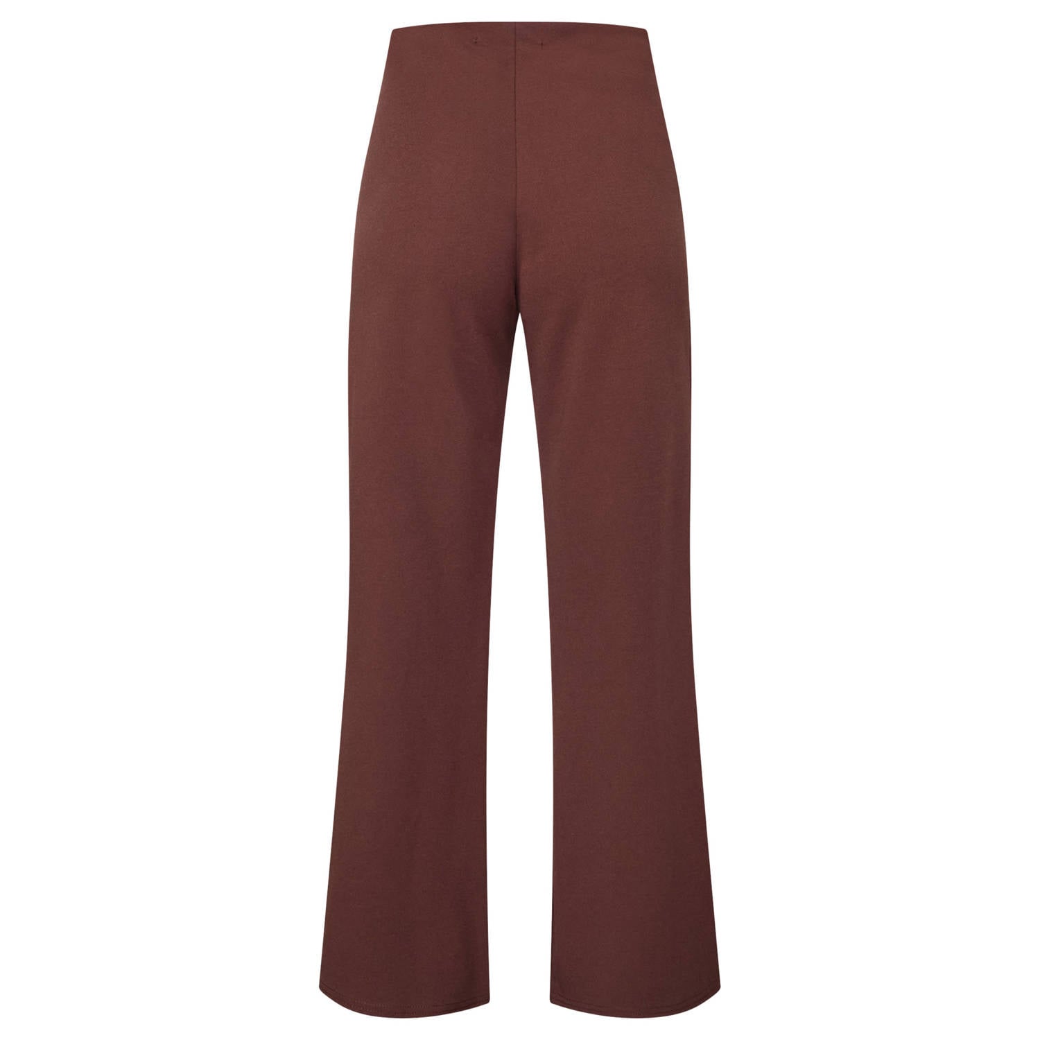 SisterS Point high waist wide leg palazzo broek bruin