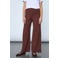 SisterS Point high waist wide leg palazzo broek - bruin