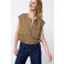 SisterS Point rechtvallend gilet - zand