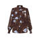 SisterS Point gebloemde blouse - bruin