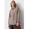SisterS Point gestreepte blouse met borduursels - bruin