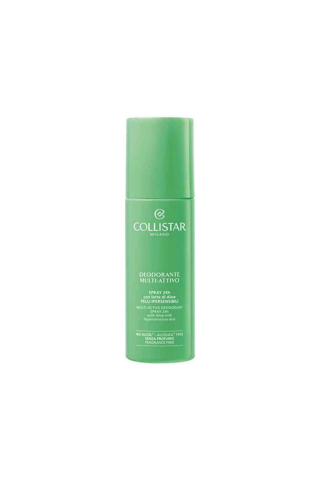Collistar Hydra-Illuminating Multi-Active Deodorant Spray - Hypersensitive Skin - 100 ml