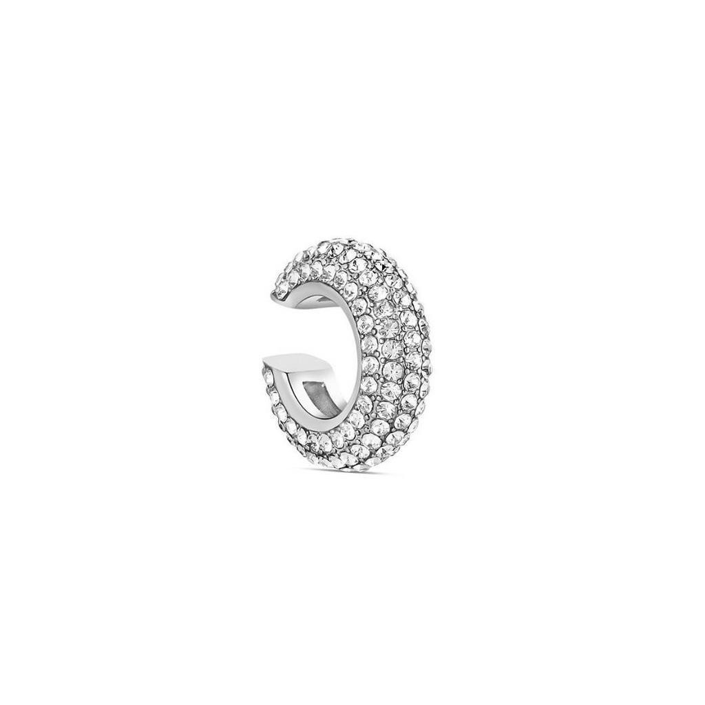 Club Manhattan earcuff Ice Pave Ear Cuff Small zilverkleurig
