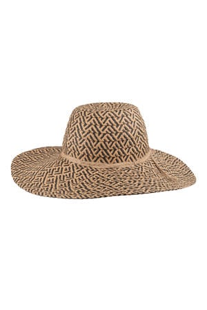 zonnehoed Belle naturel/zwart