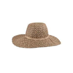 zonnehoed Belle naturel/zwart