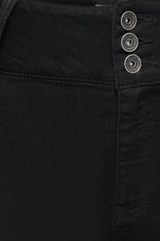 thumbnail: ONLY CARMAKOMA high waist wide leg jeans Plus Size - zwart