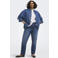 ONLY CARMAKOMA CAREMILY high waist straight leg jeans Plus Size - donkerblauw