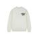 Croyez oversized sweater met backprint - off-white