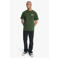 Croyez relaxed fit T-shirt met borduursels en backprint - forest green