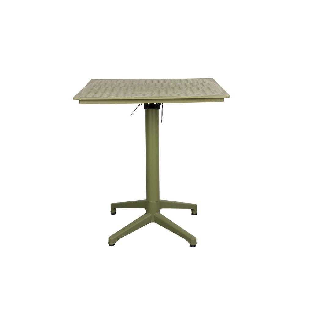 Housecraft Living bistrotafel George George Bistrotafel/ Tuintafel/ Balkontafel Inklapbaar 70x70 cm Groen