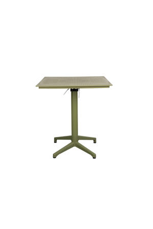 bistrotafel George George Bistrotafel/ Tuintafel/ Balkontafel Inklapbaar 70x70 cm Groen
