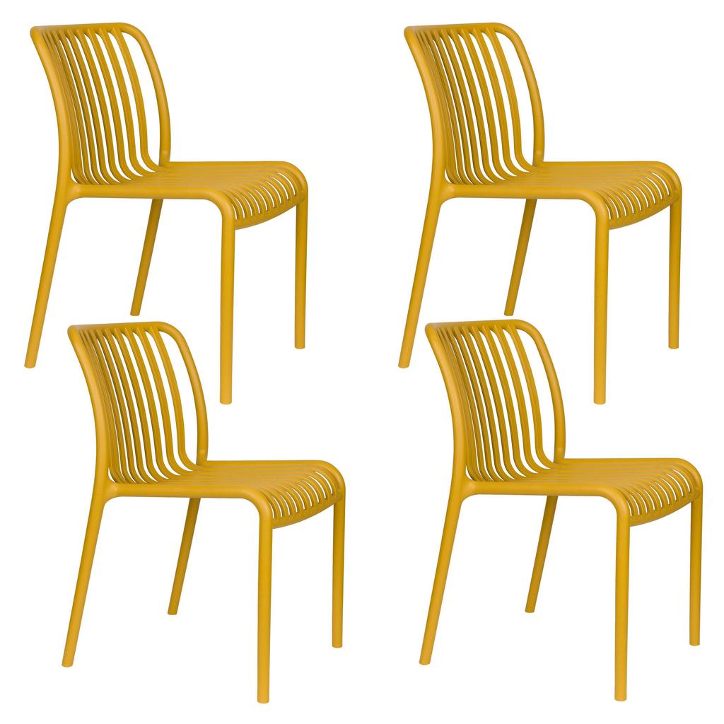 Housecraft Living tuinstoel Mante (set van 4)