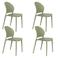 Housecraft Living tuinstoel Sjoerd (set van 4)