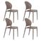 Housecraft Living tuinstoel Sjoerd (set van 4)