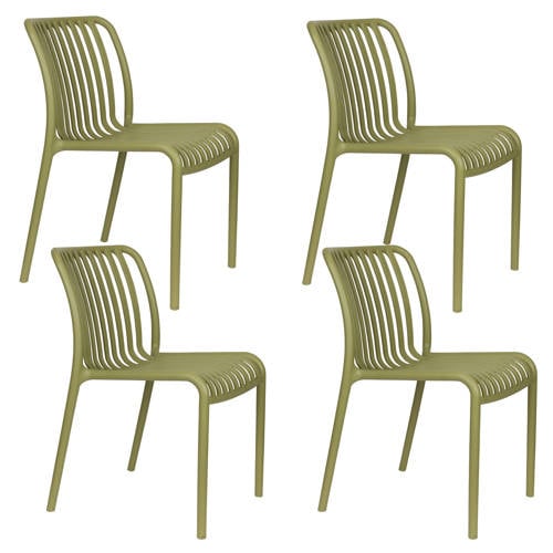 Housecraft Living tuinstoel Mante (set van 4) – Groen