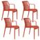 Housecraft Living tuinstoel Mante (set van 4)
