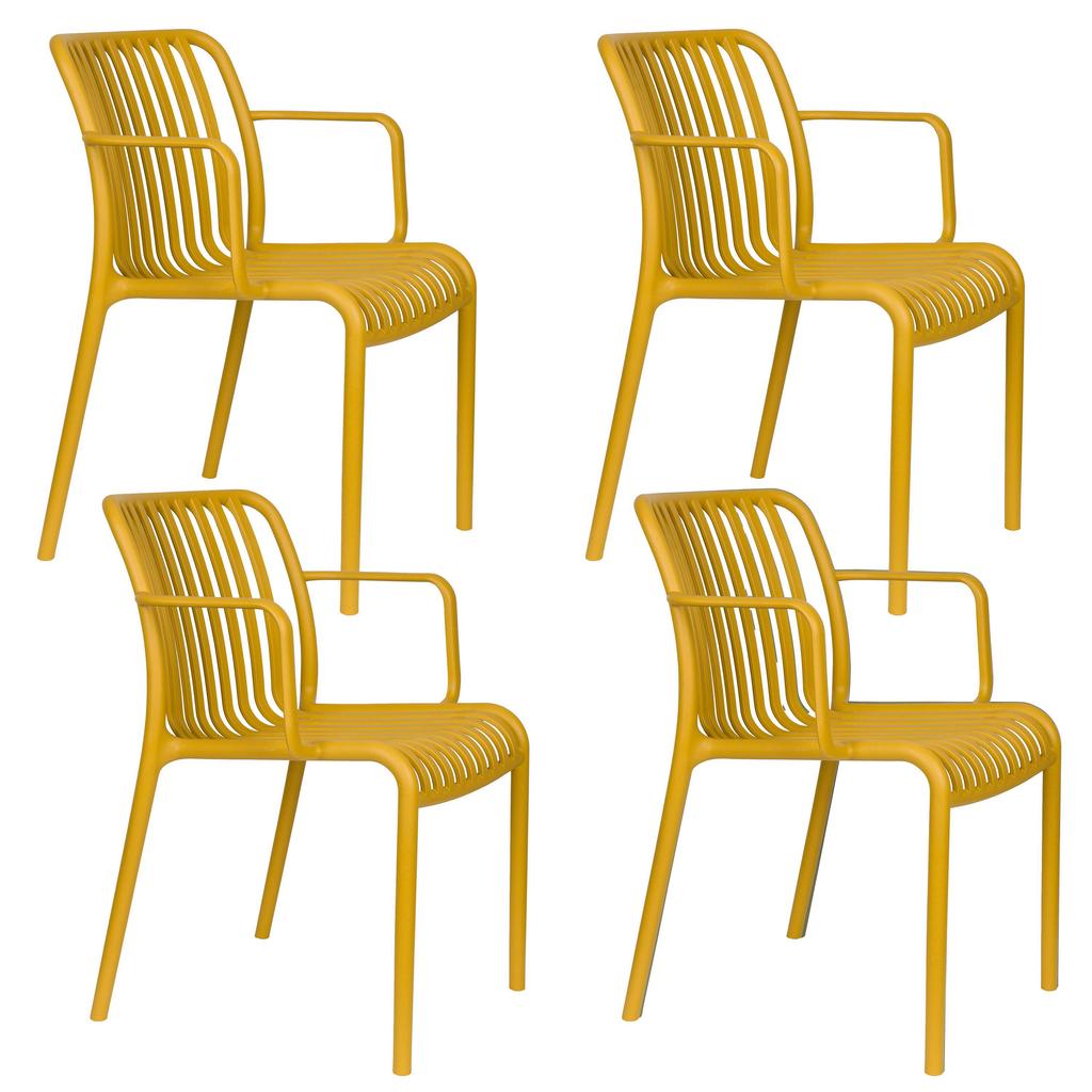 Housecraft Living tuinstoel Mante (set van 4)