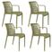 Housecraft Living tuinstoel Mante (set van 4)