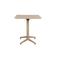 Housecraft Living bistrotafel George George Bistrotafel/ Tuintafel/ Balkontafel Inklapbaar 70x70 cm Beige
