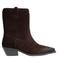 Copenhagen Shoes The Couture Walk S western suède cowboy boots - donkerbruin