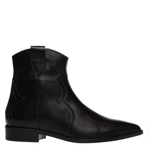Copenhagen Shoes Steps leren enkellaarzen zwart