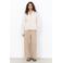 Soyaconcept gebreid vest met wol - ecru