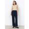 Soyaconcept straight leg broek - donkerblauw