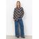 Soyaconcept blouse met print - donkerblauw