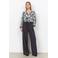 Soyaconcept gebloemde blouse - wit