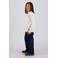 Vingino oversized longsleeve met backprint - crème
