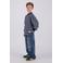 Vingino oversized gestreepte longsleeve - donkerblauw