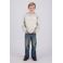 Vingino oversized hoodie met print - beige