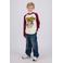 Vingino oversized longsleeve met print - donkerrood