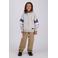 Vingino relaxed fit casual broek - zand