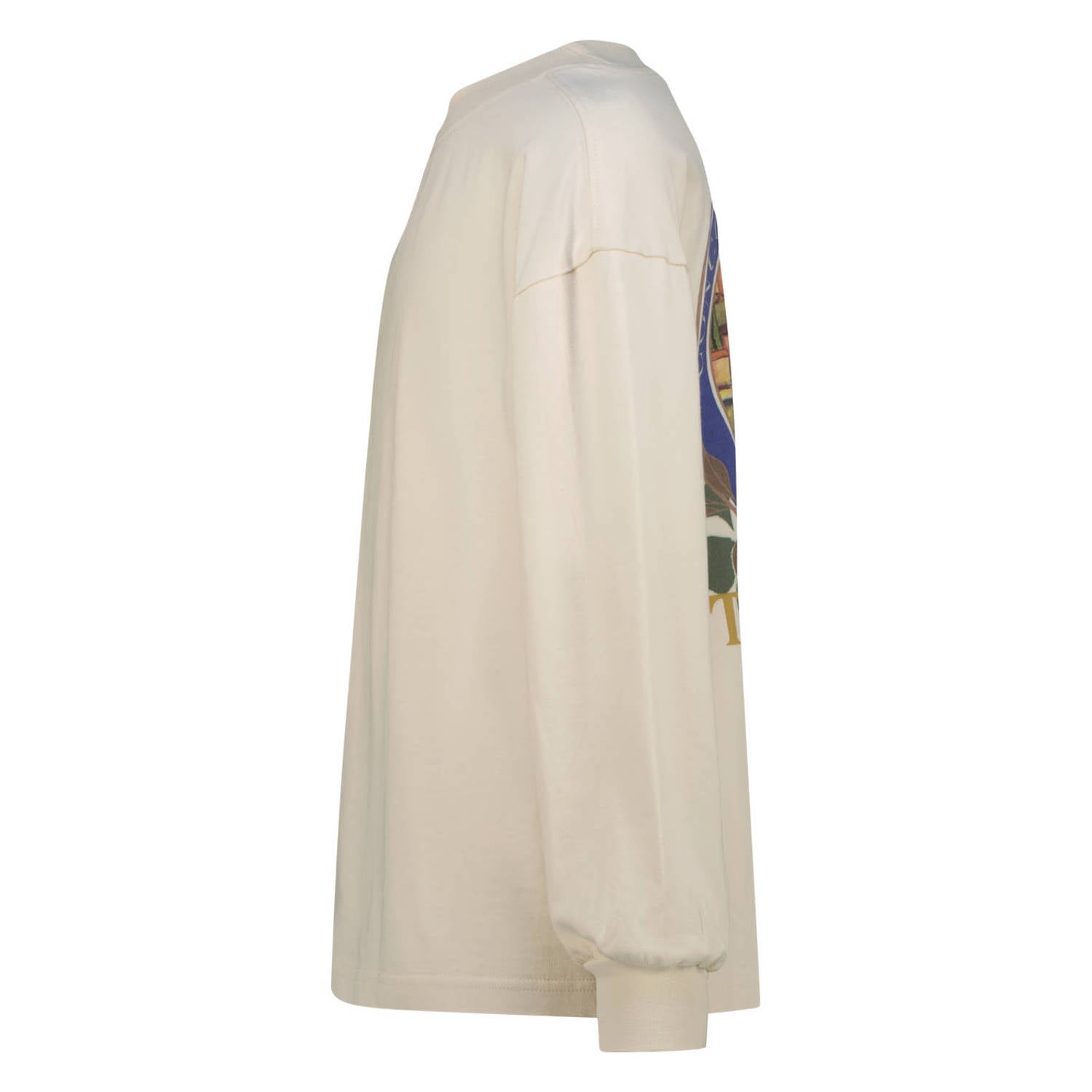 Vingino oversized longsleeve met backprint beige