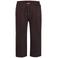 Zhenzi loose fit broek Plus Size - bruin