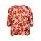 Zhenzi gebloemde top Plus Size - rood