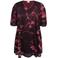 Zhenzi gebloemde tuniek Plus Size - roze