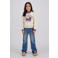 Vingino rechtvallende sweater met print - beige