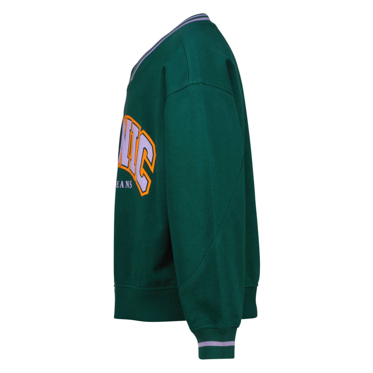 Vingino rechtvallende sweater met print groen