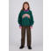 Vingino rechtvallende sweater met print - groen