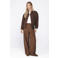 Poools geruite jacket - bruin