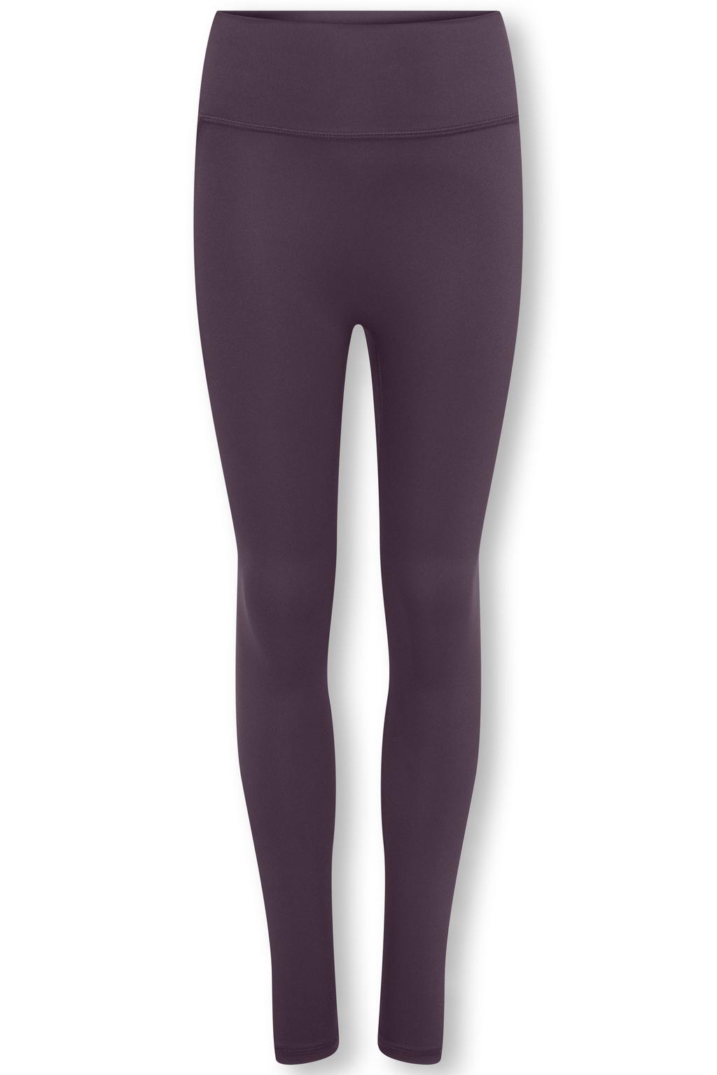 Donkerpaarse meisjes ONLY PLAY GIRLS sportlegging van nylon met regular waist