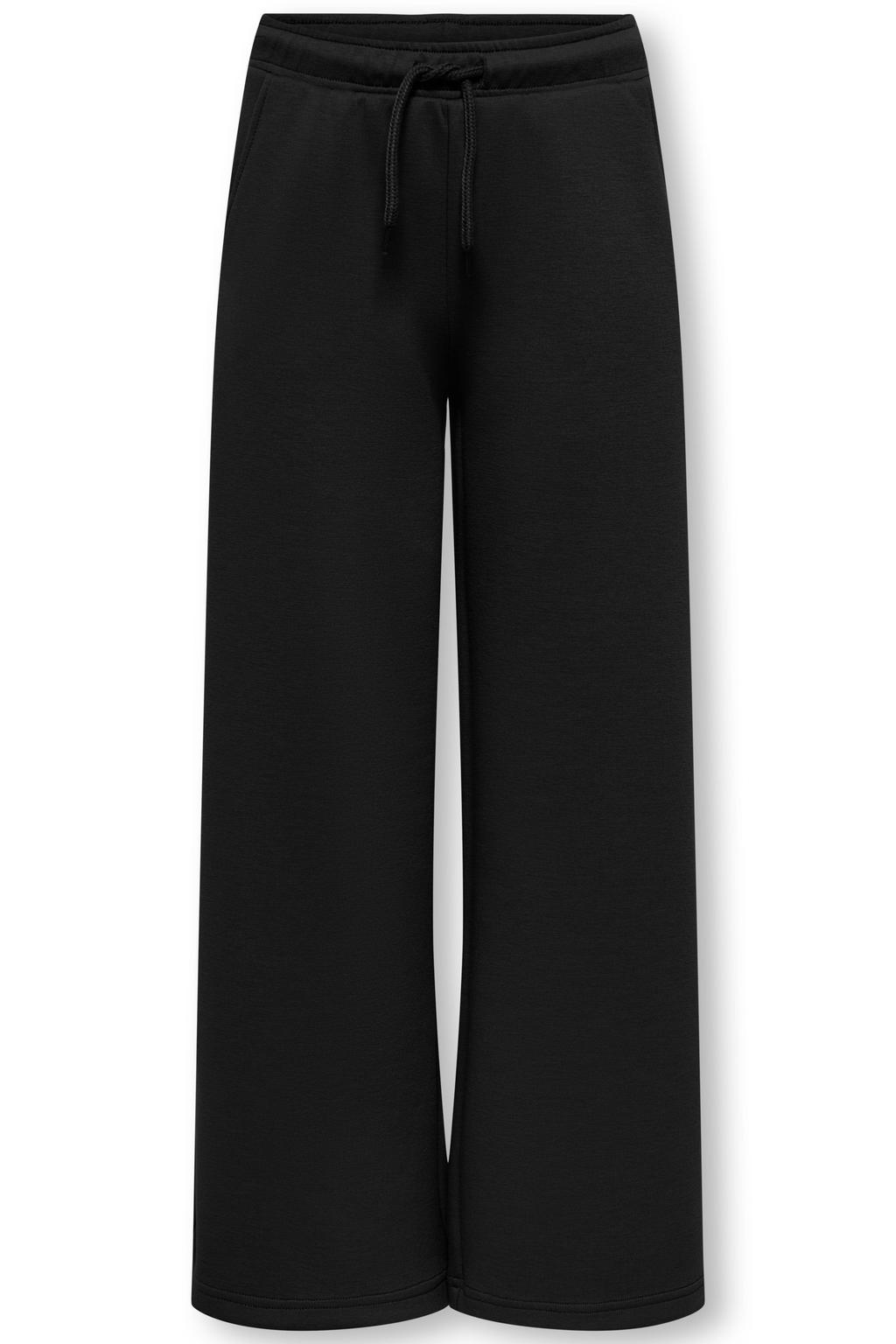 Zwarte meisjes ONLY PLAY GIRLS sportbroek van polyester met regular waist en trekkoorden