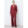 Grace & Mila double breasted blazer - donkerrood
