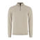 Saint Steve katoenen regular fit gebreide trui - sand